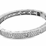 UB8843BHW - 14K White Gold Bangle