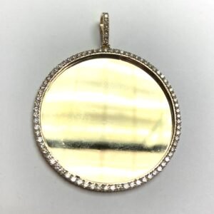 CODE-15-10Y - 10K Yellow Gold Pendant