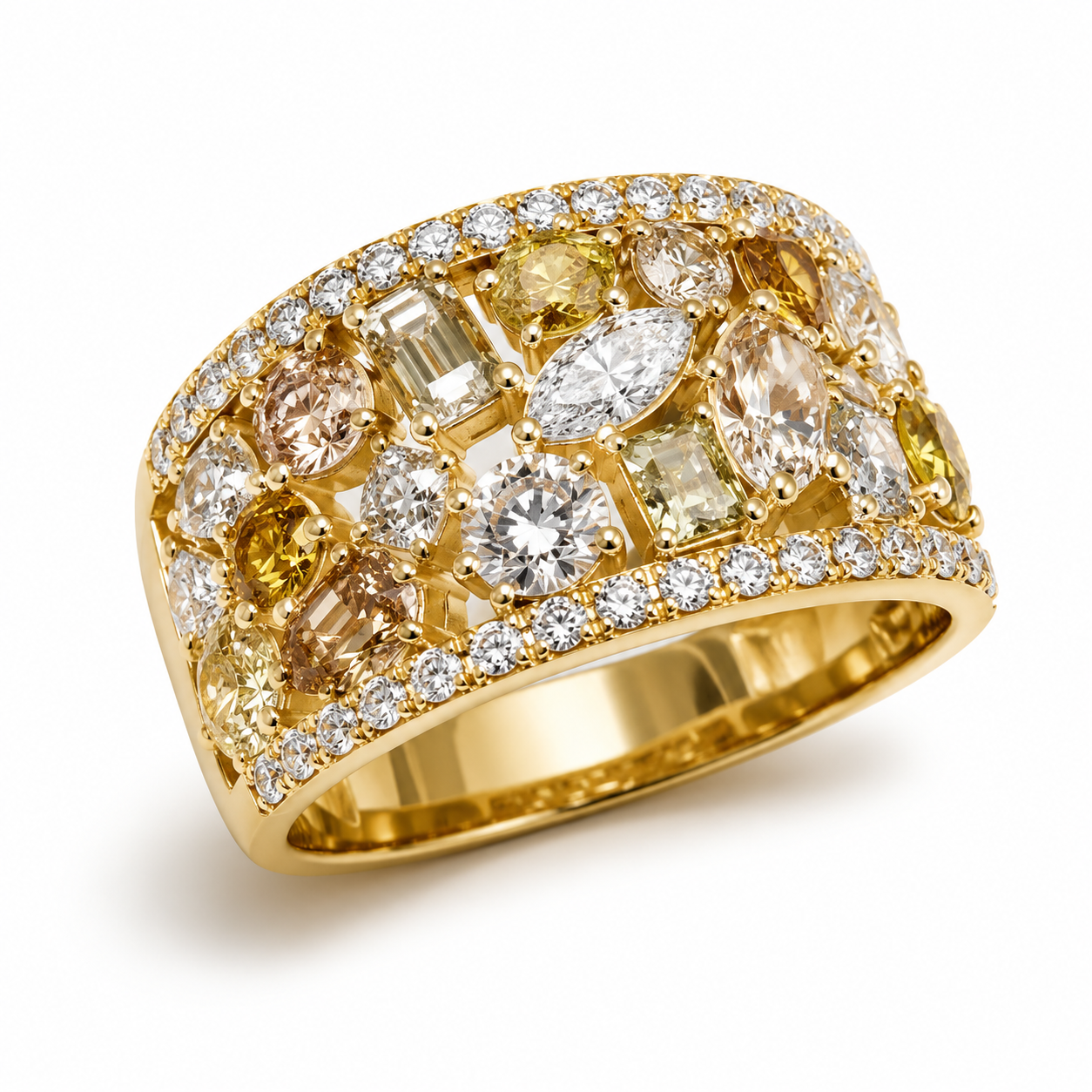UJB-RN-C349Y - Fashion Ring