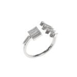C371FW - 14K White Gold Fashion Ring