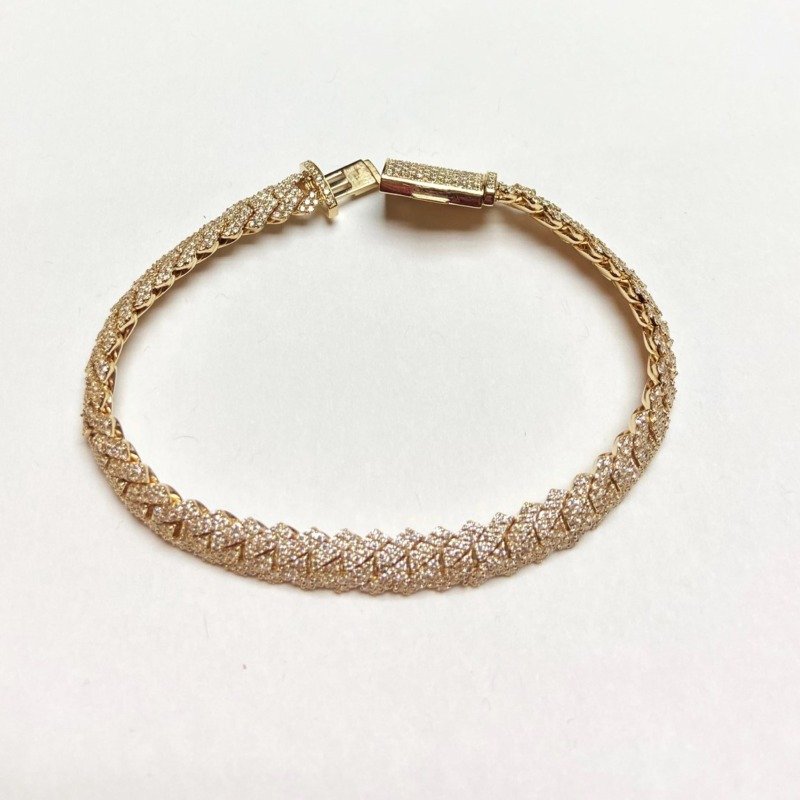 CO14KYBR480 - 14K Yellow Gold Bracelet