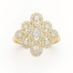 14K Yellow Gold Fashion Ring