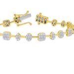 FJBR851W - 14K White Gold Bracelet