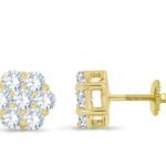 FJE1558Y - 14K Yellow Gold Earring