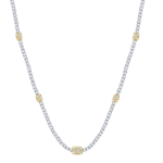 FJNL525W - 14K White Gold Necklace