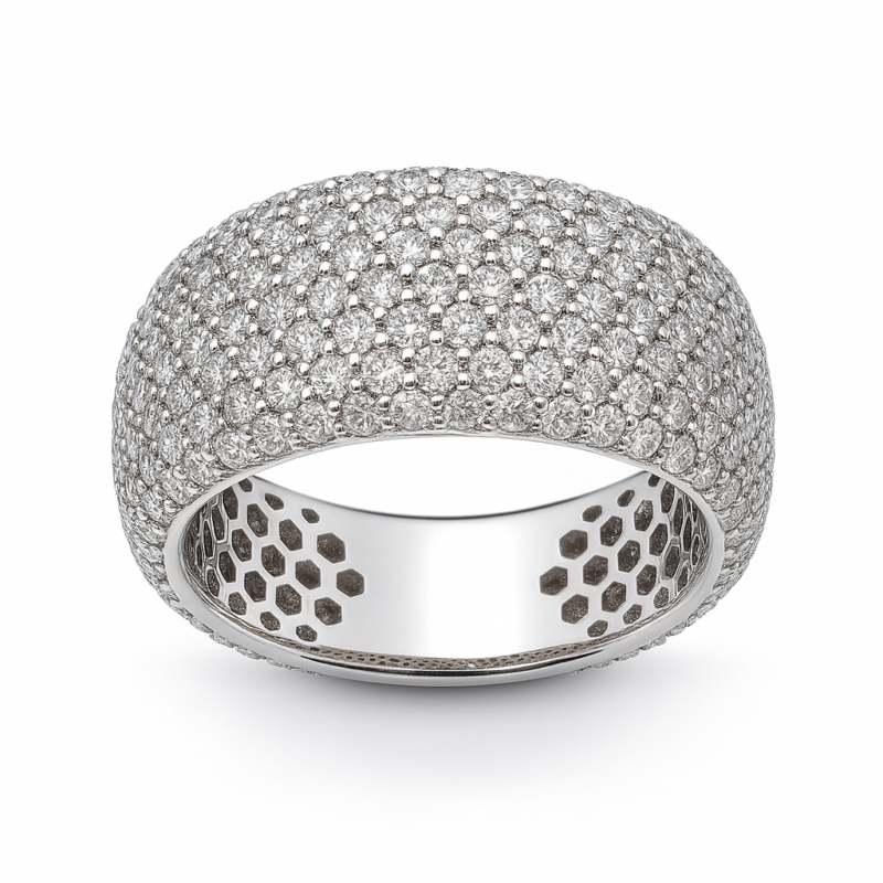 R3914LW – 14K White Gold Anniversary Ring