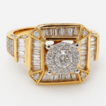 SLR01911SMY-EMH – 18K Yellow Gold Semi Mount Ring