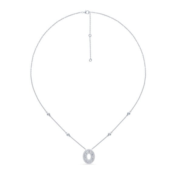 KN602678W - 14K White Gold Necklace