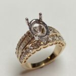 KR105811SMY-OVH - 14K Yellow Gold Semi Mount Ring