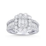 KR603355W1 - 14K White Gold Fashion Ring
