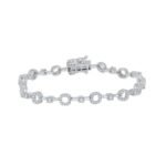 FJBR832W - 14K White Gold Bracelet
