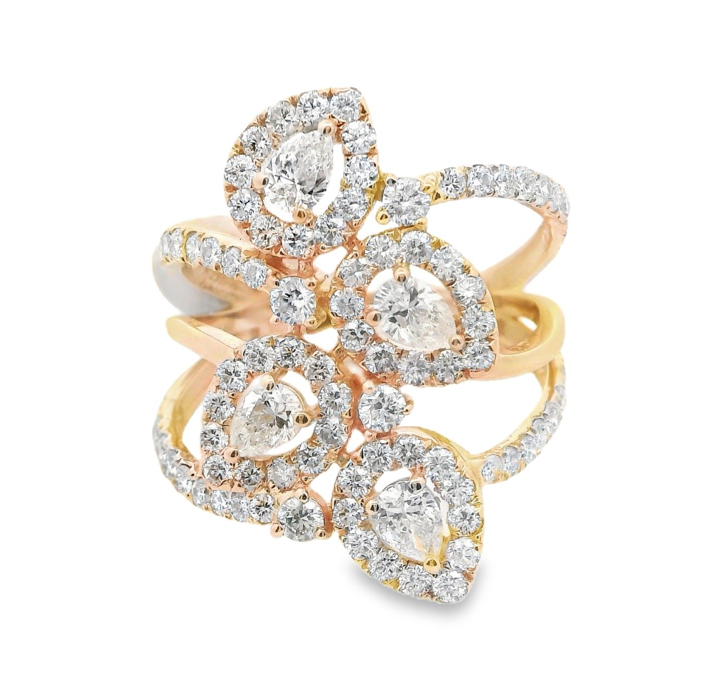 UB10660FRY - 14K Yellow Gold Fashion Ring