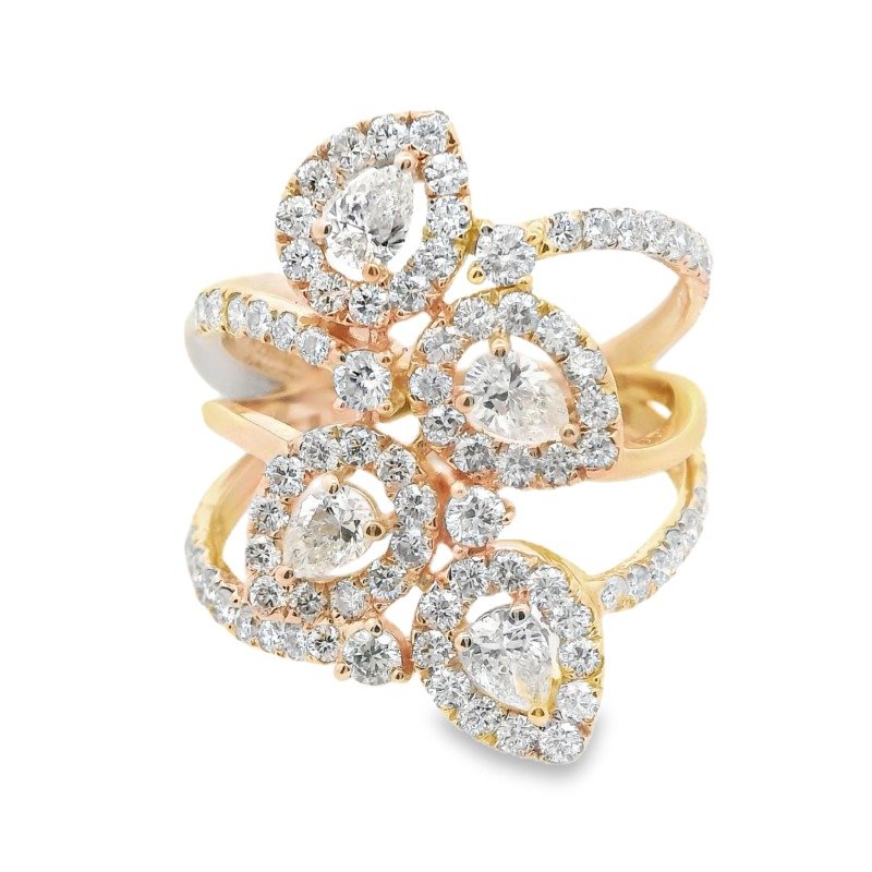 UB10660FRY - 14K Yellow Gold Fashion Ring