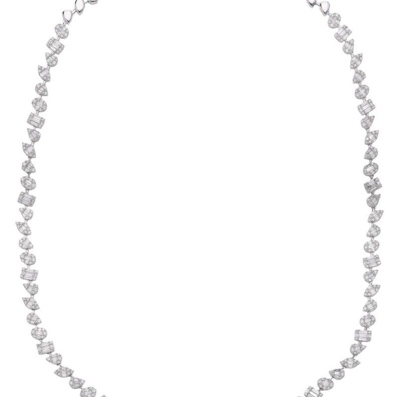 SG24399NW-132 – 14K White Gold Necklace