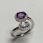 SG39577RW-BTAM – 14K White Gold Fashion Ring