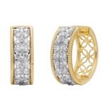 SG27297EY - 14K Yellow Gold Huggies Earring