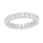 SG29810RW8 - 14K White Gold Eternity Band