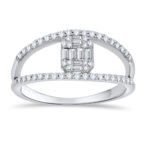 FJLR1807W – 14K White Gold Fashion Ring