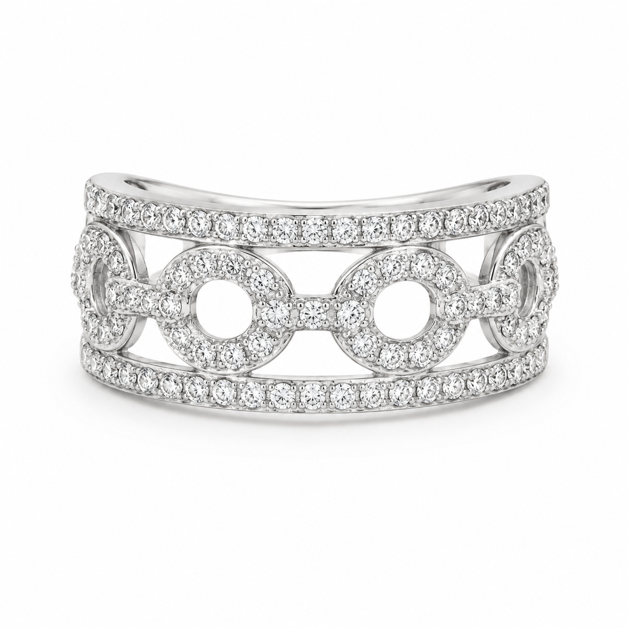 LR12069AW- Fashion Ring