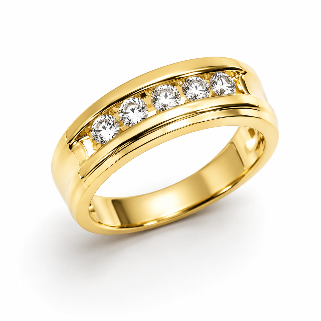UB6211GHW-Gents Ring
