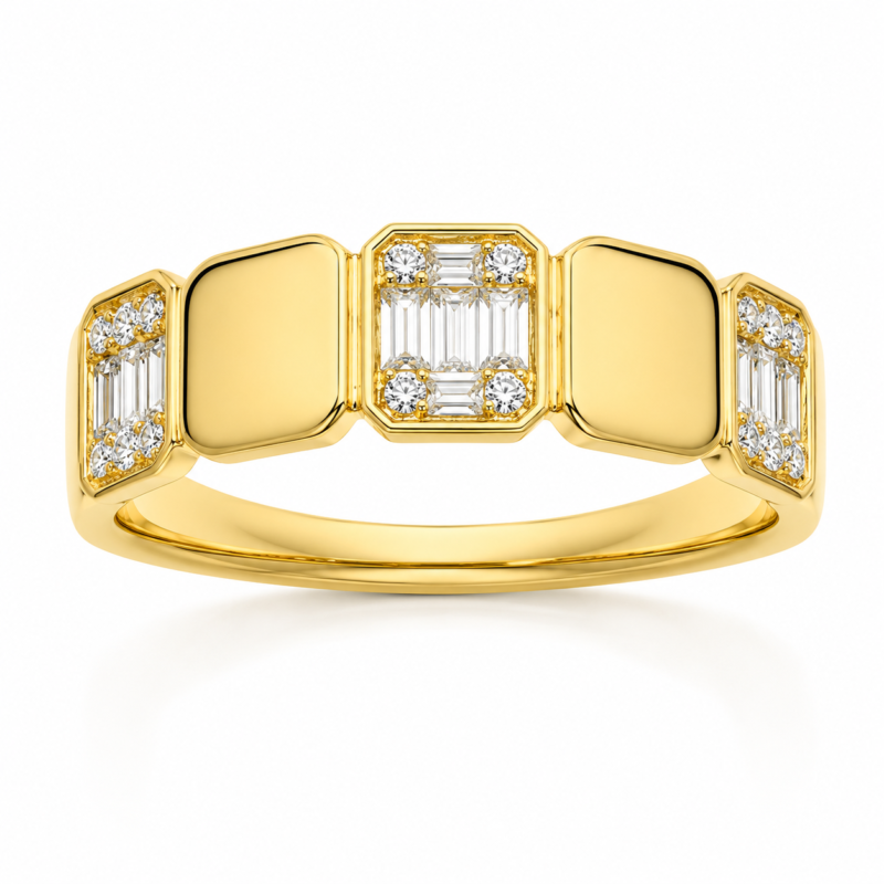 KR613024Y-Fashion Ring