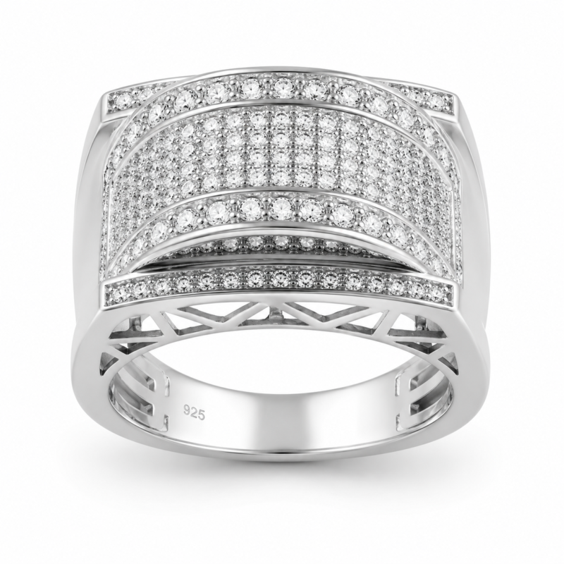 FORR7326W-Gents Ring