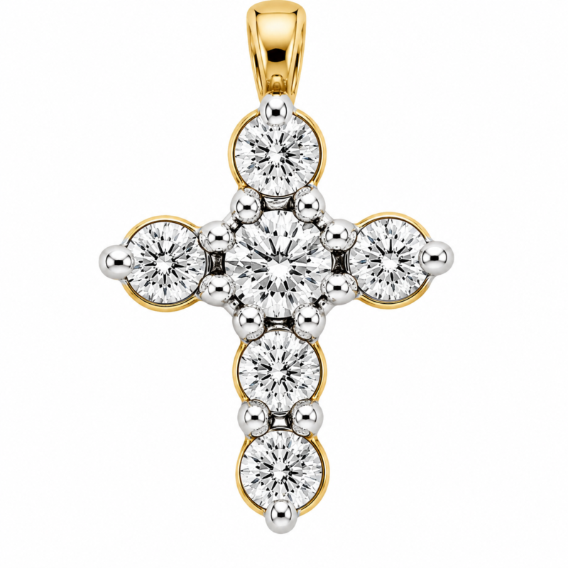 UB5869Y - Cross Pendant