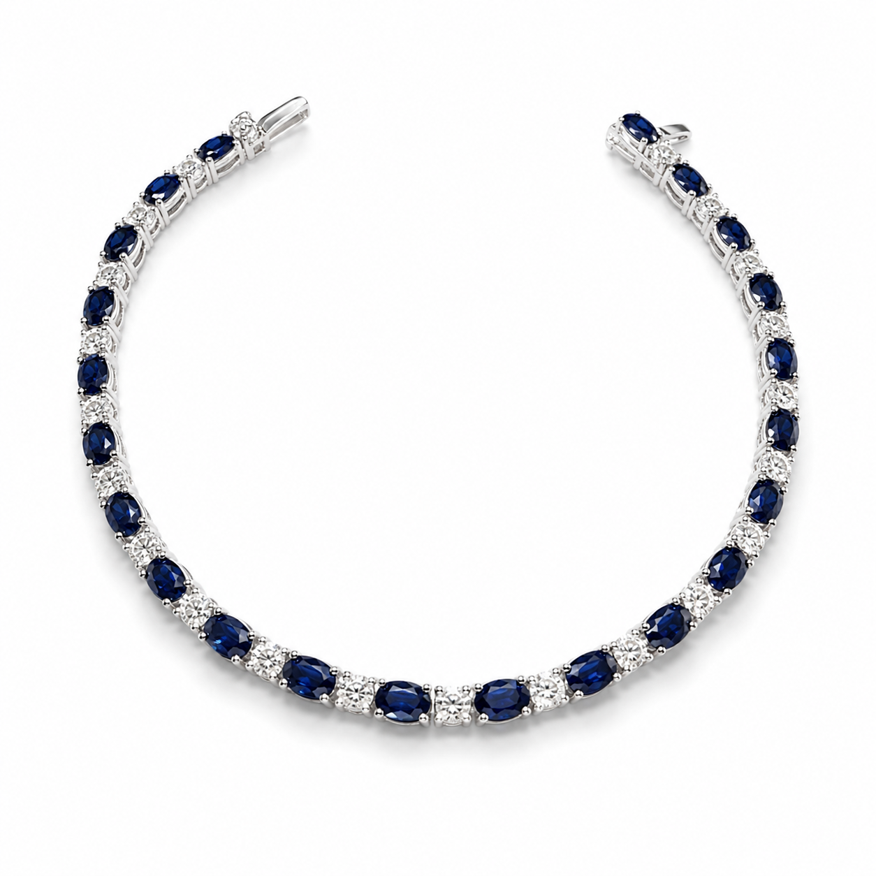 UBV7829BRW-SA-Tennis Bracelet