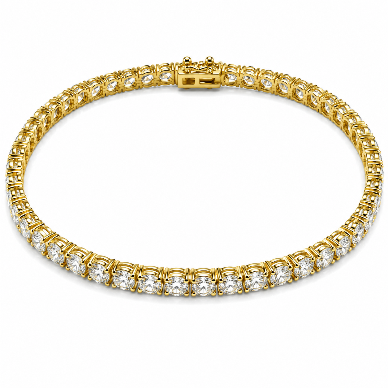 LGD14KBRY8.16-Tennis Bracelet