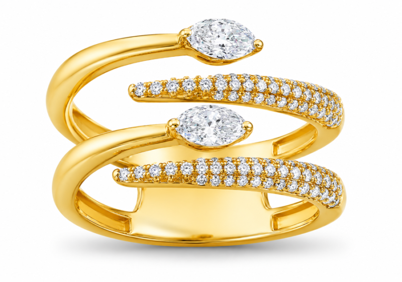 AR20659Y- Wrap Ring