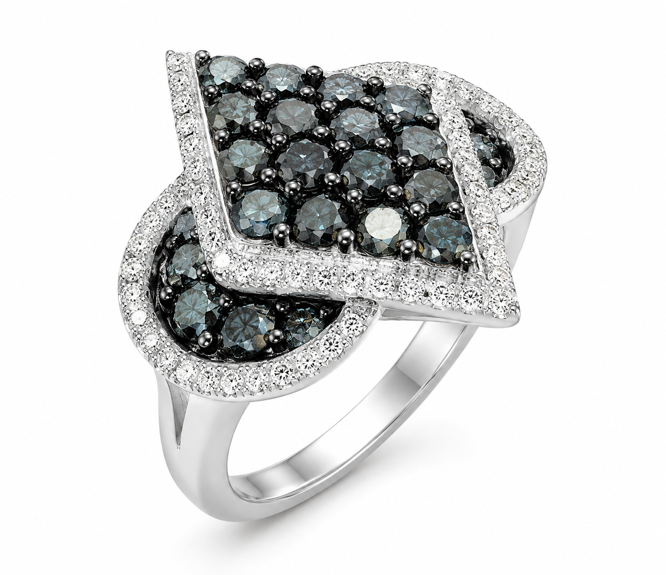 R12439BLU-Fashion Ring