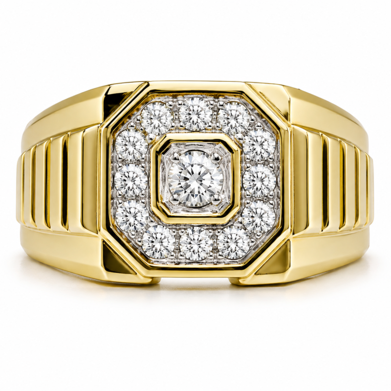 UB6668GY- Gents Ring