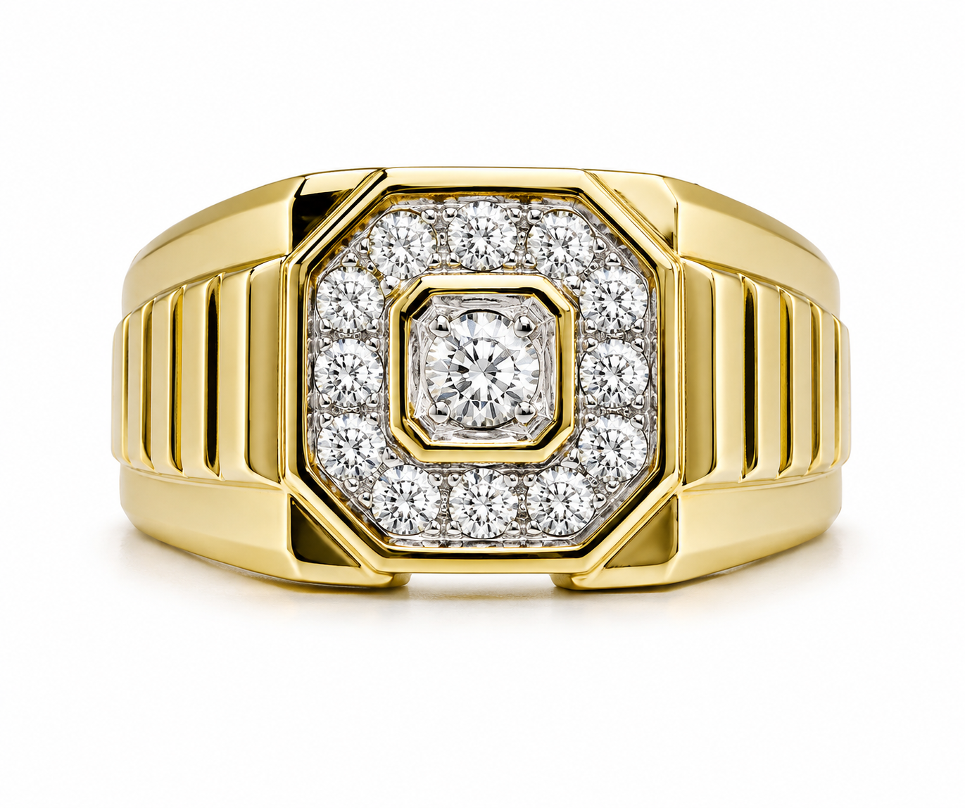 UB6668GY- Gents Ring