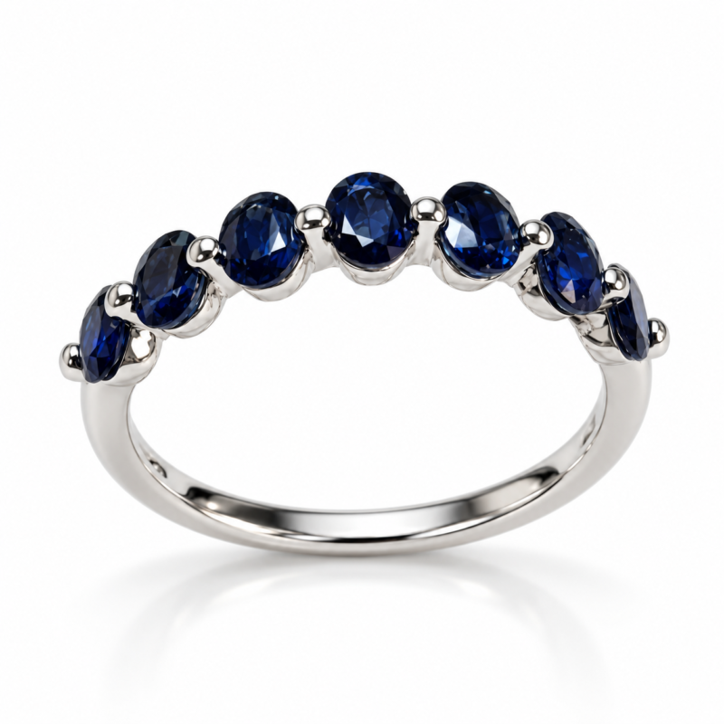 UB10748FWSA-Colored Stone Ring