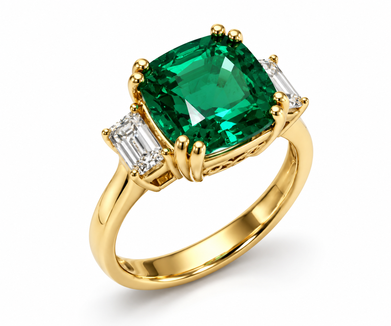 UB10763FYEM-LGD-Fashion Ring