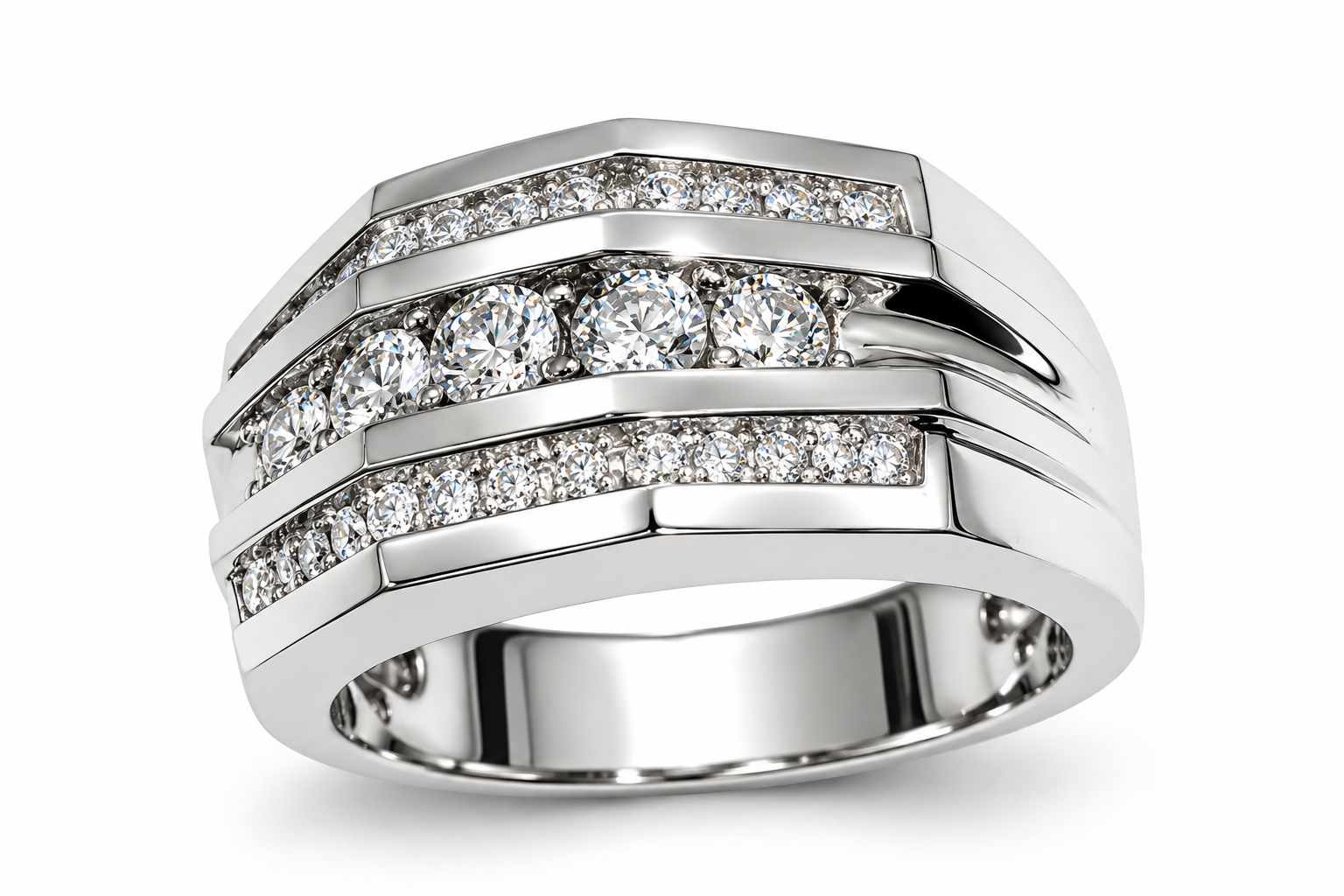 UB9314GW-Gents Ring