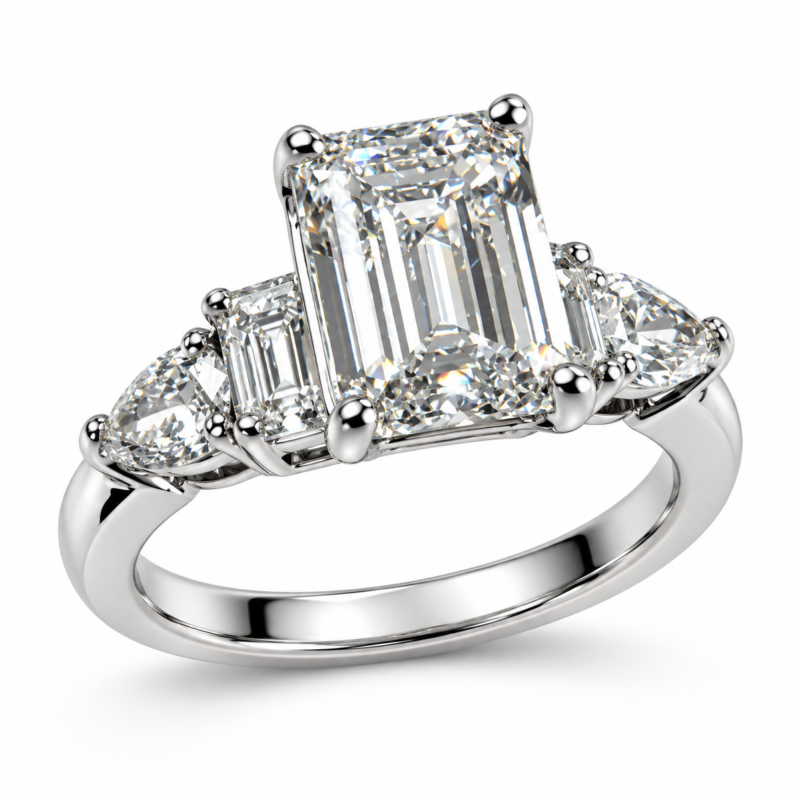 UB3870EMW-LGD-Engagement Ring