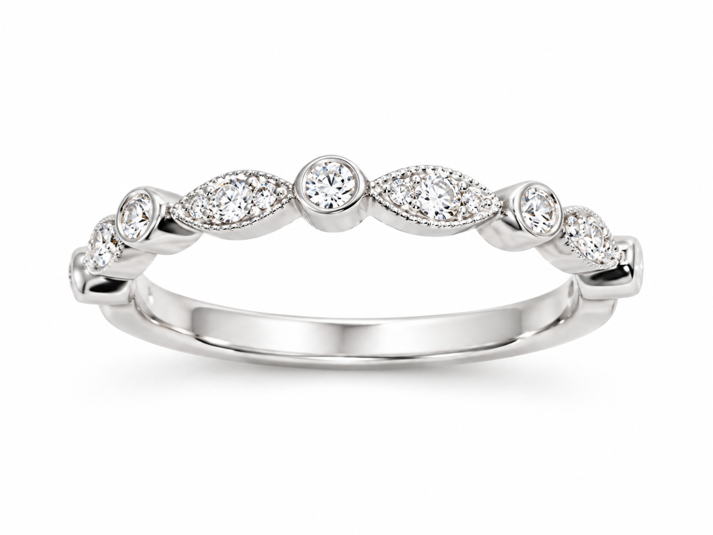 UB6658LW-LGD-Wedding Band