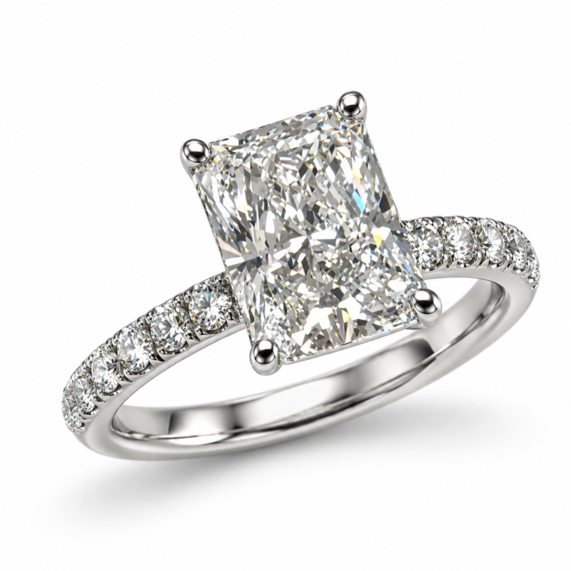 UB8112RAW-LGD-Engagement Ring